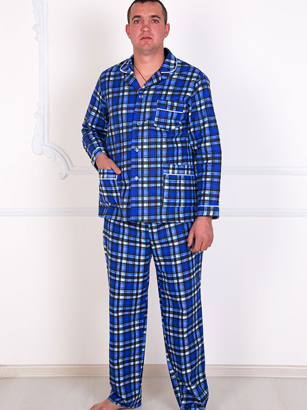 Пижама мужская Фланель 200