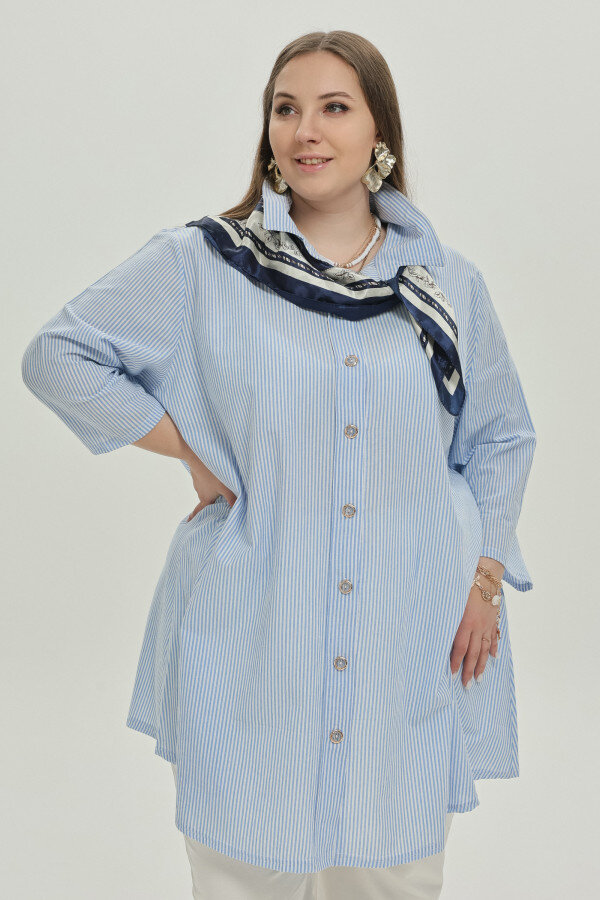 Рубашка Адлер тонкая полоска