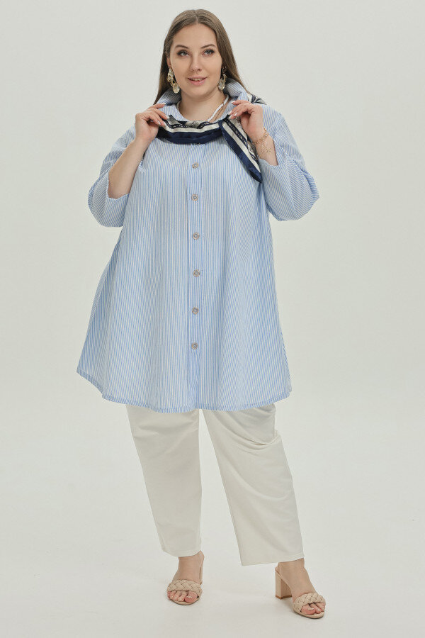 Рубашка Адлер тонкая полоска