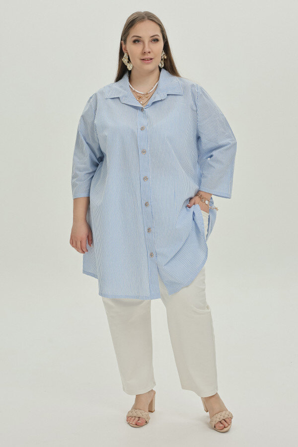 Рубашка Адлер тонкая полоска