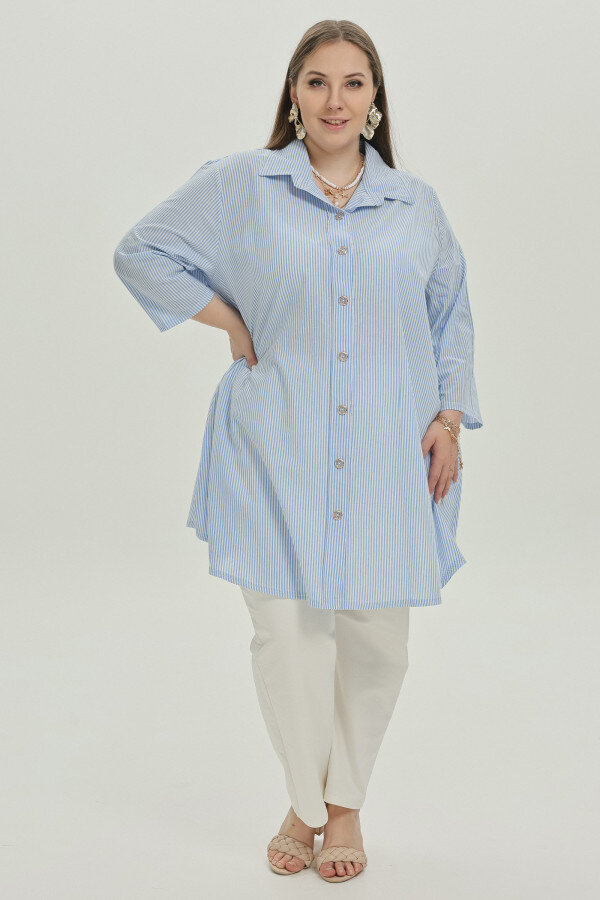 Рубашка Адлер тонкая полоска