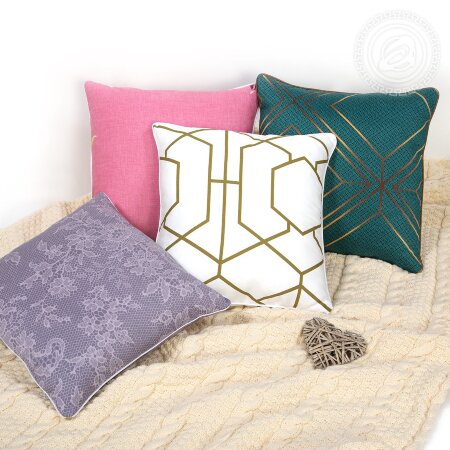 Декоративная подушка сатин