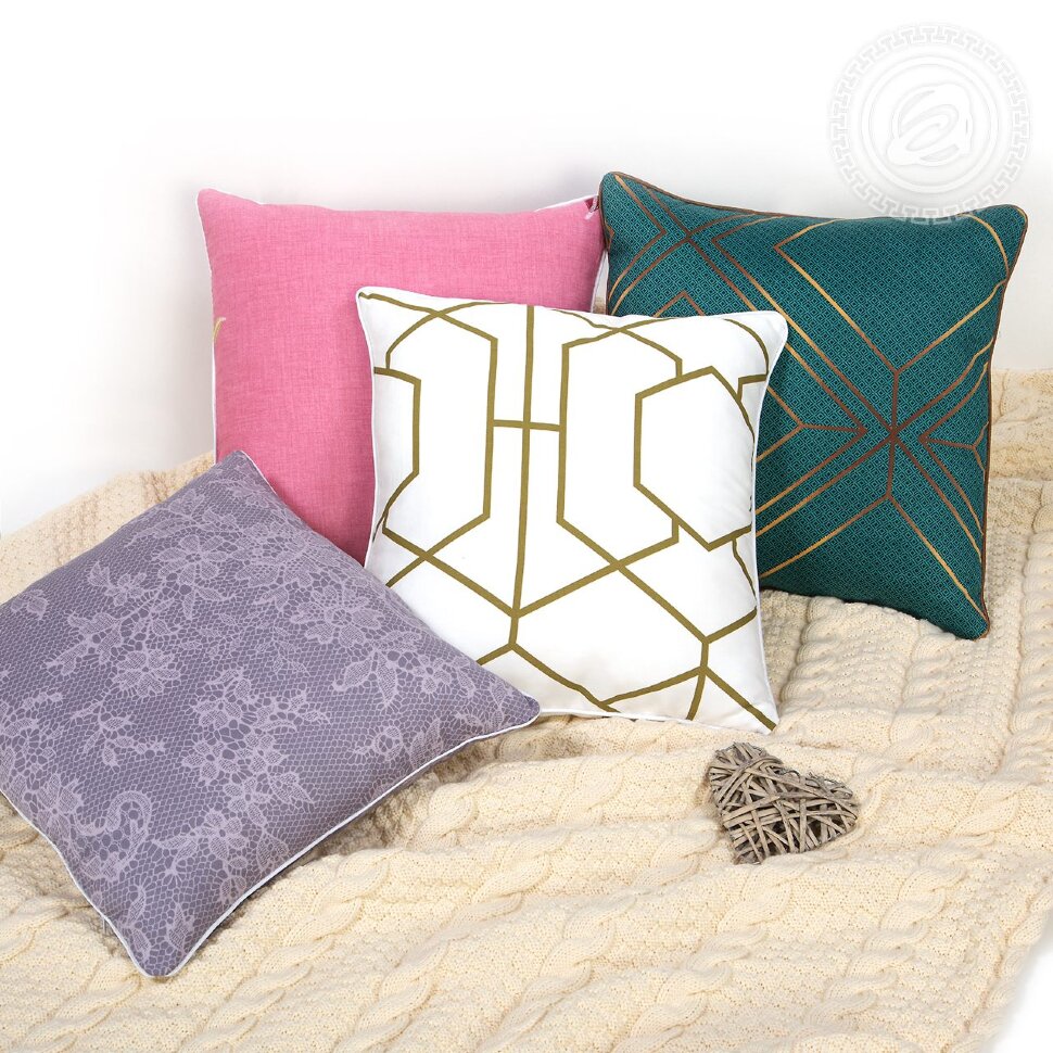 Декоративная подушка сатин