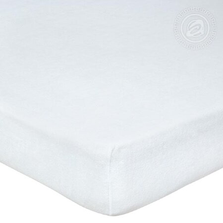 Простыня на резинке Подснежник, махра