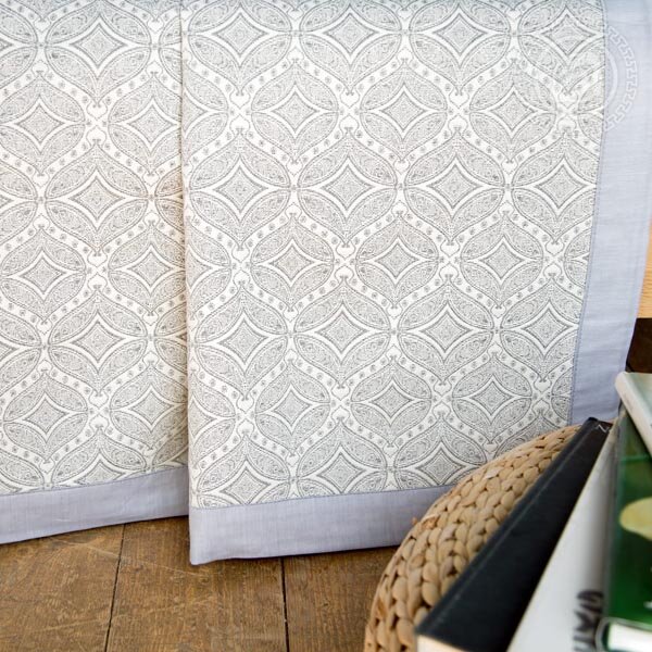 Покрывало Селена серая, жаккард