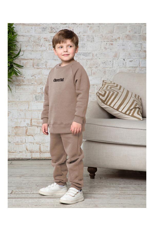 Брюки для мальчика футер начёс Джеймс 30502