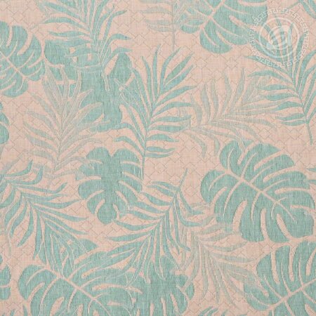 Покрывало Тропики зеленые, жаккард