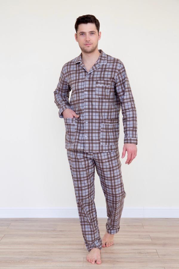 Пижама мужская Фланель 7679