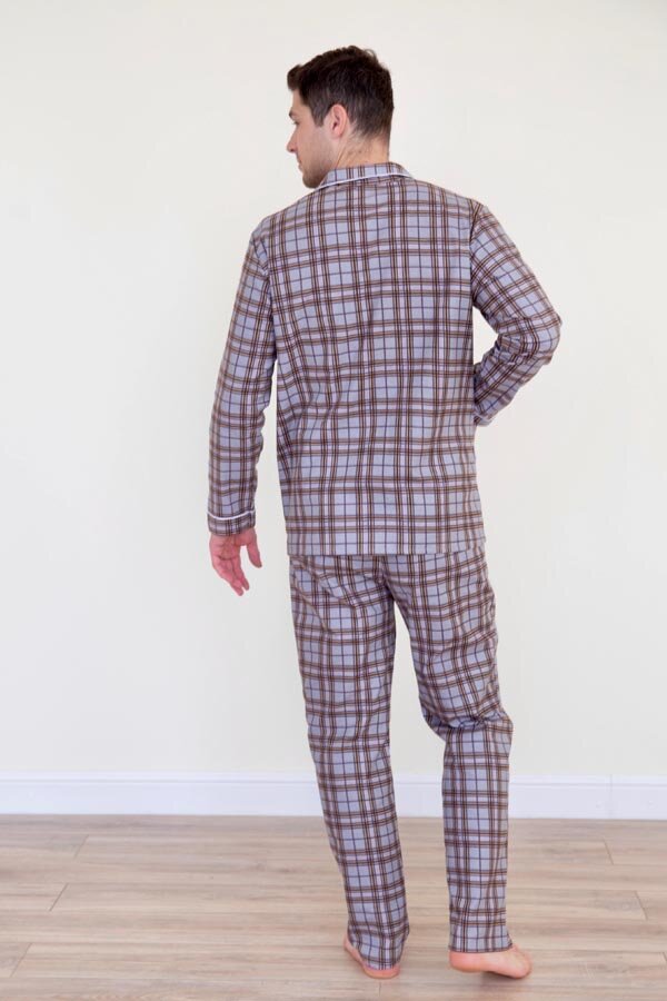 Пижама мужская Фланель 7679