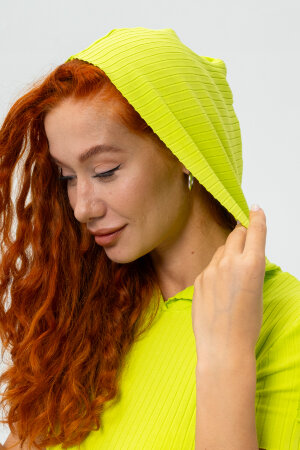 Платье женское 67148 салатовый