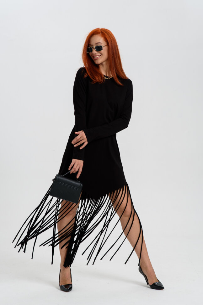 Платье женское 7471 черный