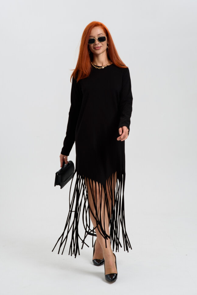 Платье женское 7471 черный