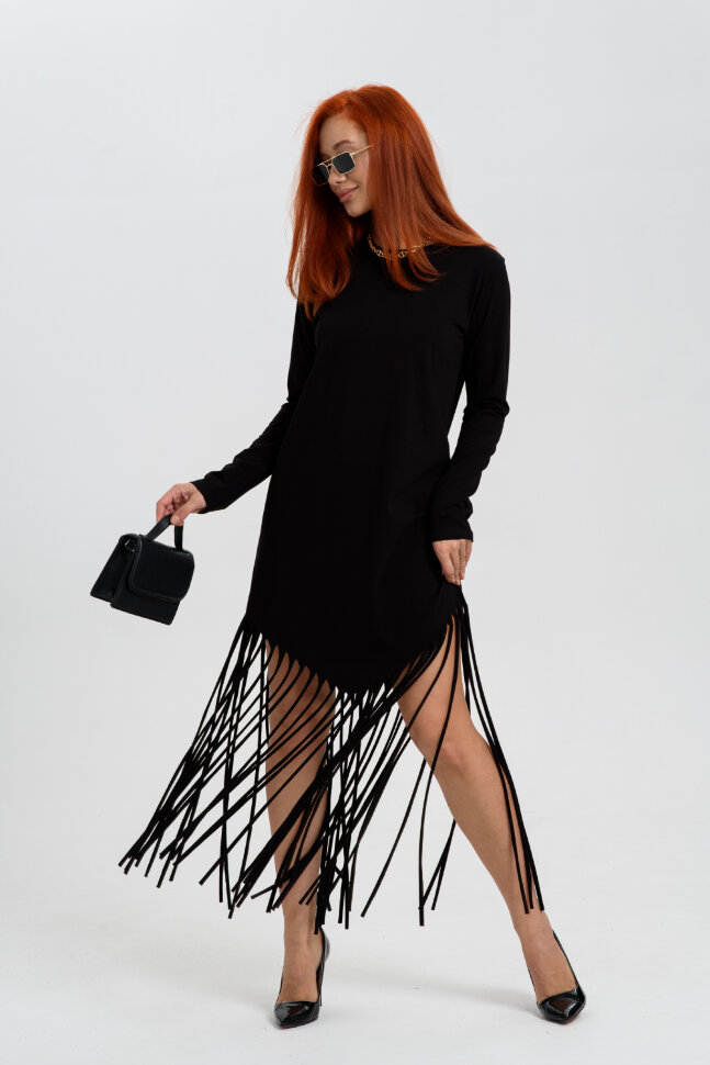 Платье женское 7471 черный