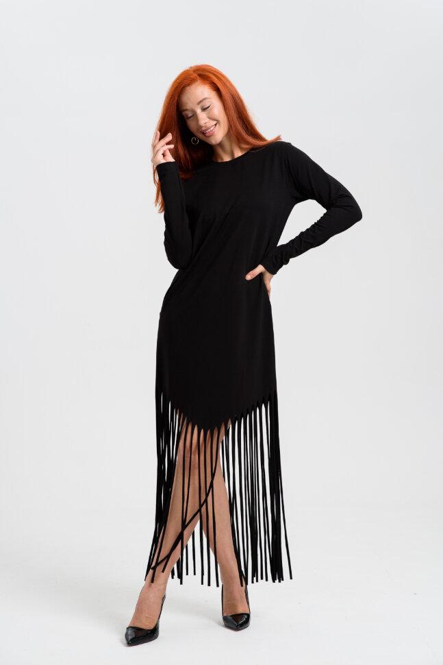 Платье женское 7471 черный