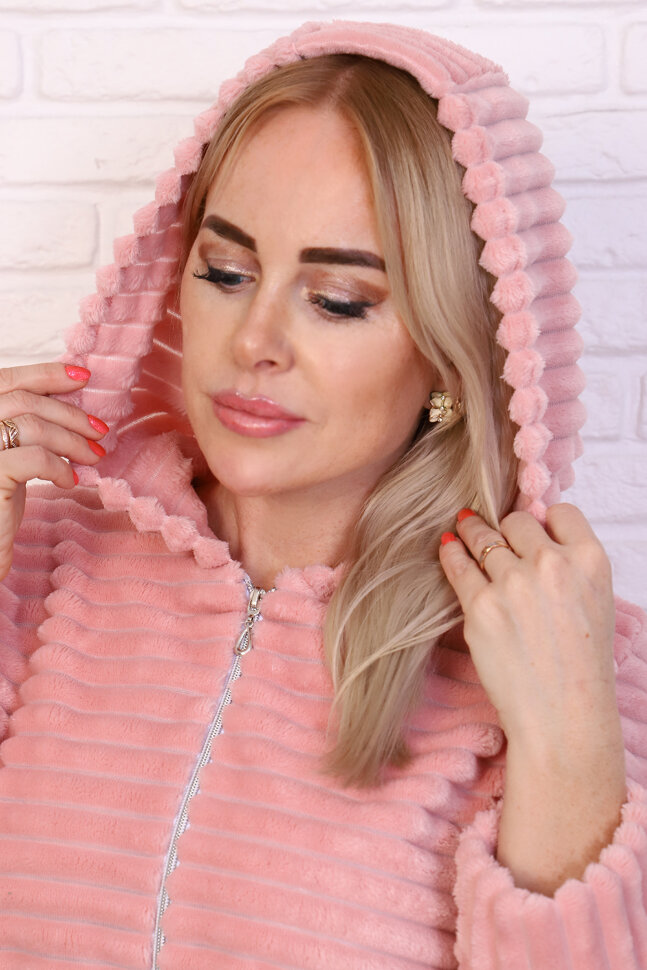 Халат Женский 5718 пудровый