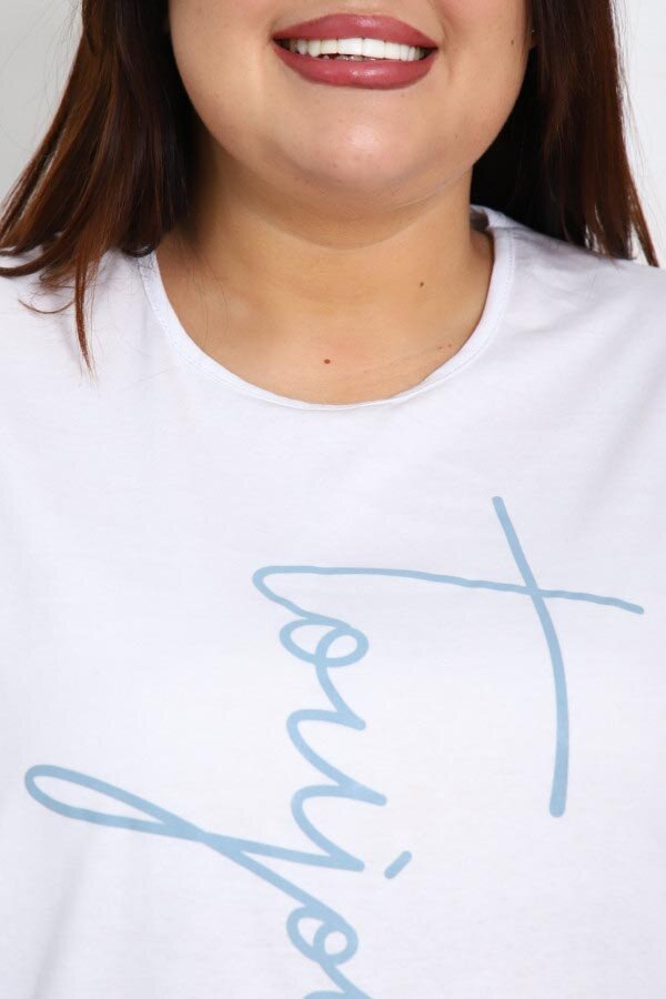 Футболка Елизавета белый МАР-3344-3