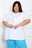 Футболка Елизавета белый МАР-3344-3
