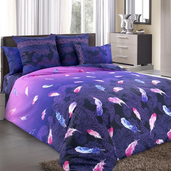 Дуновение постельное белье перкаль