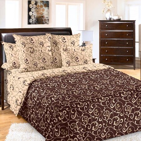 Вензель постельное белье перкаль