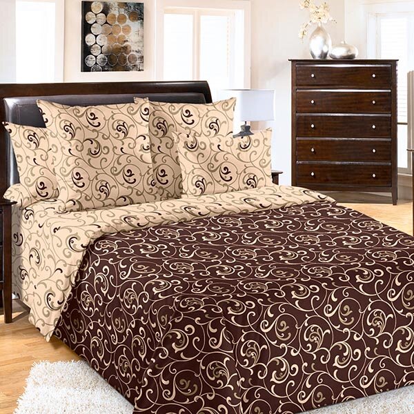 Вензель постельное белье перкаль