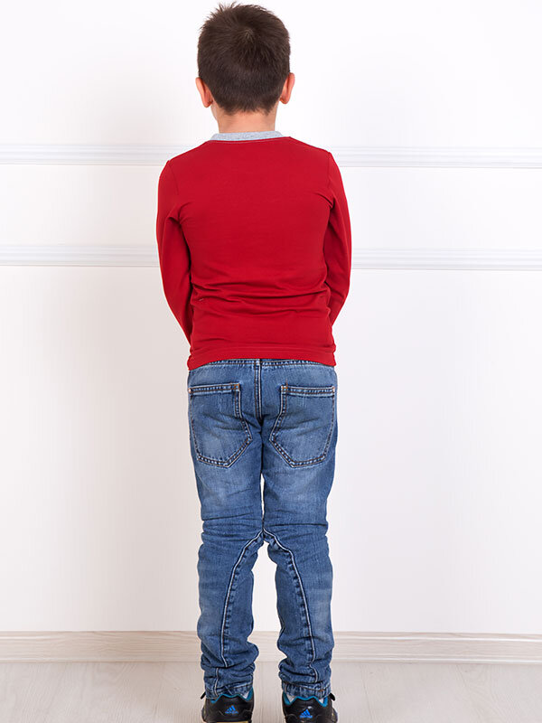 Футболка детская Кирилл (красный)