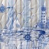 Покрывало стеганое Акватория 1, бязь