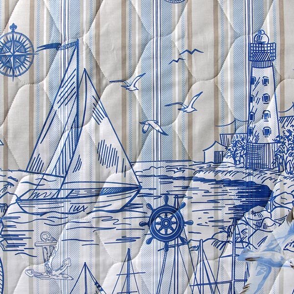 Покрывало стеганое Акватория 1, бязь