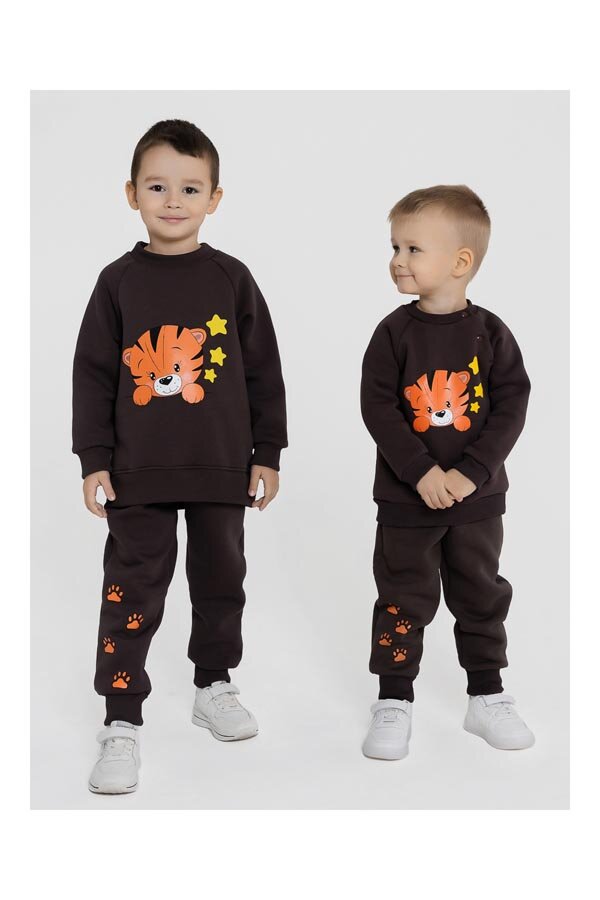 Брюки для мальчика футер начёс Стинг 30528