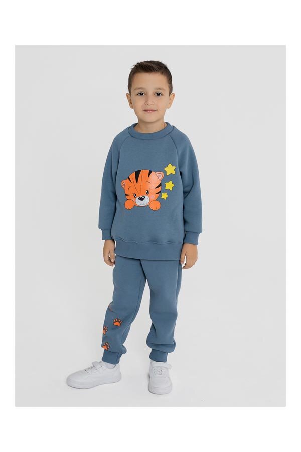 Брюки для мальчика футер начёс Стинг 30528