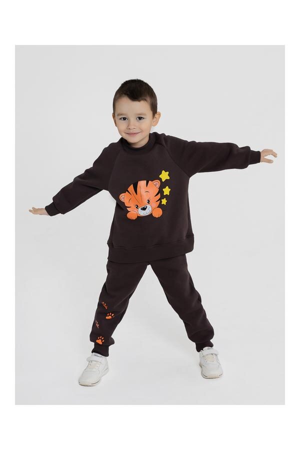 Брюки для мальчика футер начёс Стинг 30528