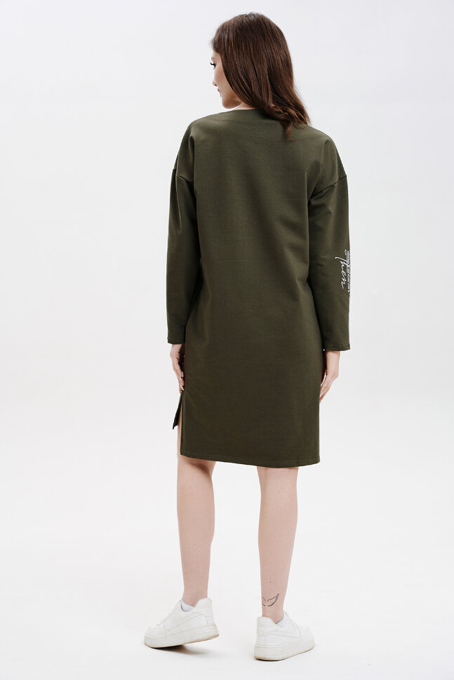 Платье женское 67064 хаки