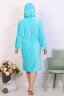 Халат Женский 5718 бирюзовый