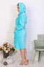 Халат Женский 5718 бирюзовый