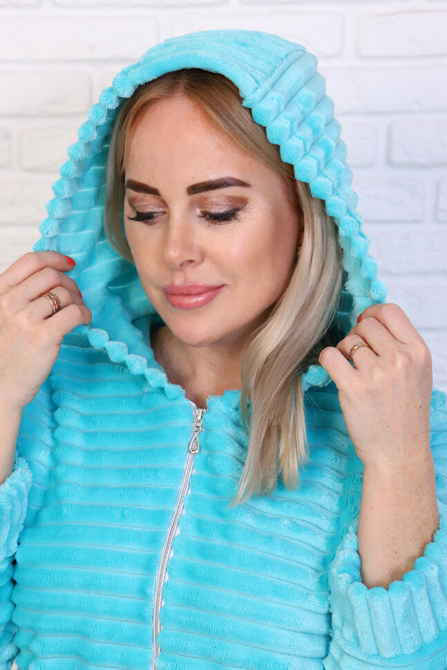 Халат Женский 5718 бирюзовый