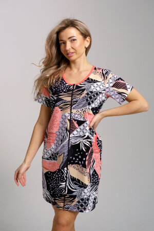 Халат Женский 36933 коралл