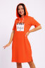 Платье женское ЕПЛ-1066 оранжевый