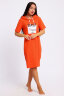 Платье женское ЕПЛ-1066 оранжевый