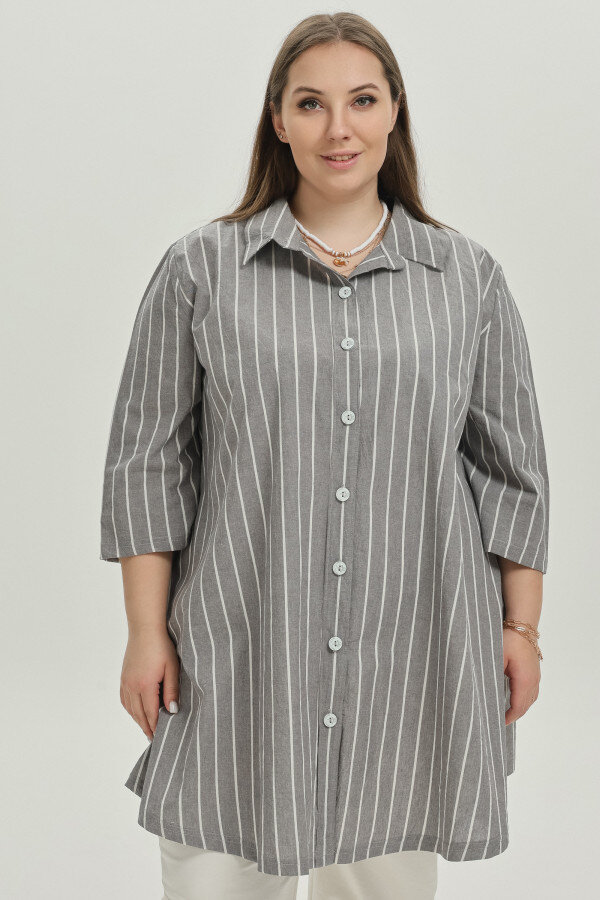Рубашка Адлер серая