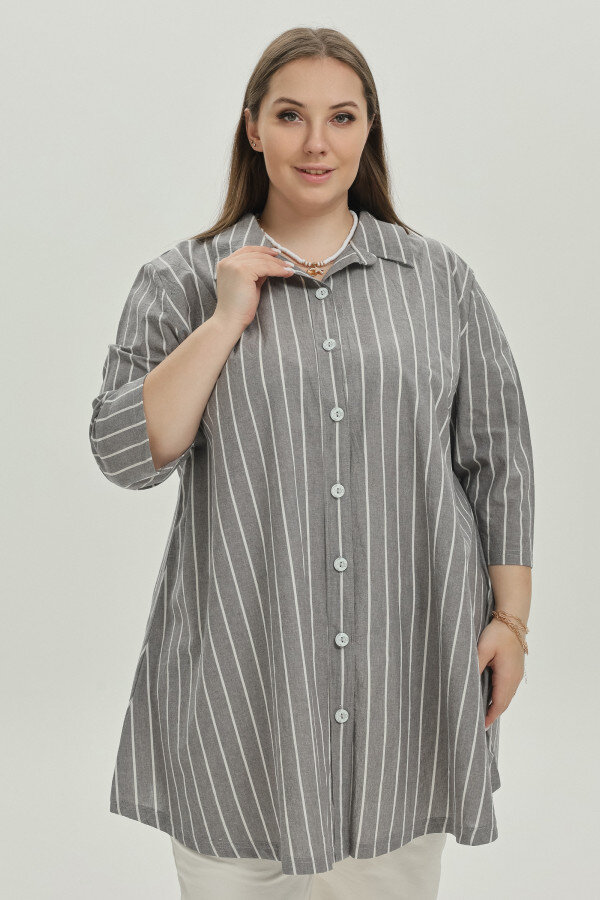 Рубашка Адлер серая