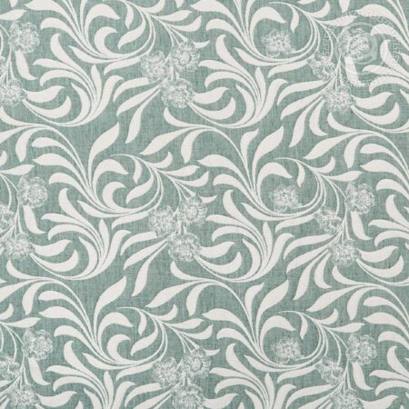 Покрывало Узор зеленый, жаккард