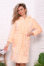 Халат Женский 5718 персиковый