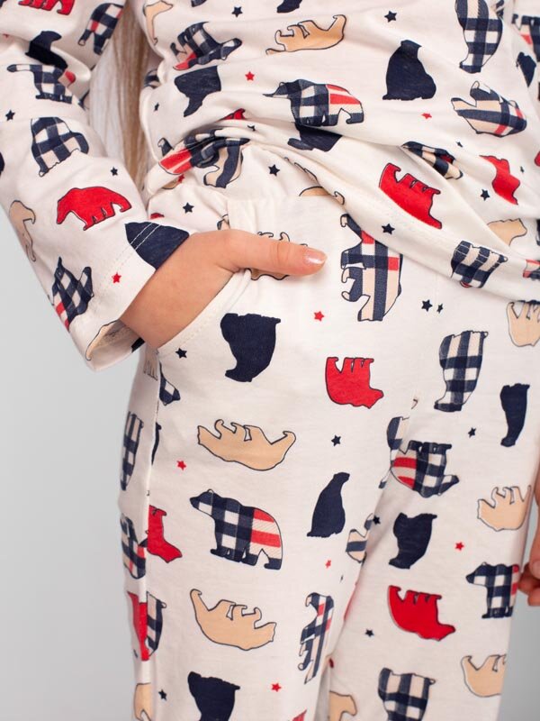 Костюм Медведь красный К-346