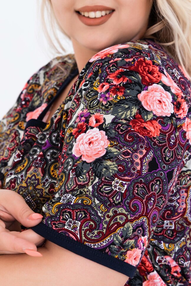 Халат Женский 21531 розы