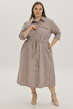 Платье Лаки пудра ПЛ-777-3