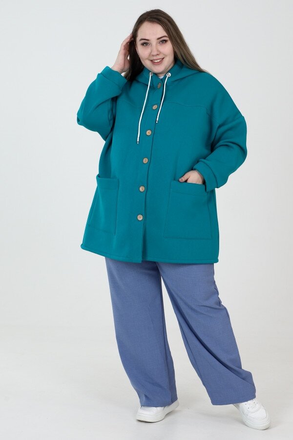 Куртка Альфа бирюза КУГ-05-5