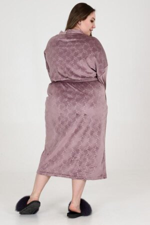 Халат велюр на запах  кофе ХВ-03