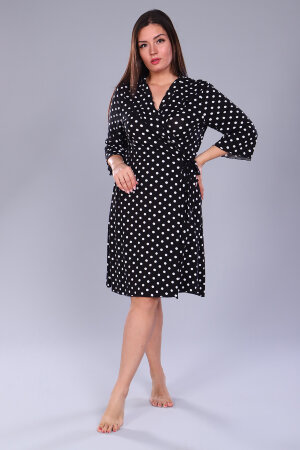 Халат Женский 78505 черный