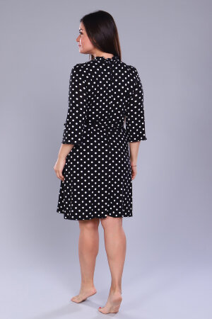 Халат Женский 78505 черный