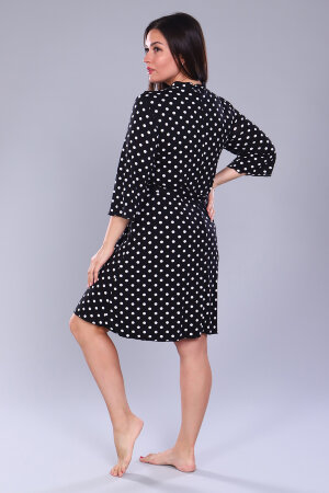 Халат Женский 78505 черный