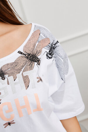 Женский костюм с шортами 8333 персиковый